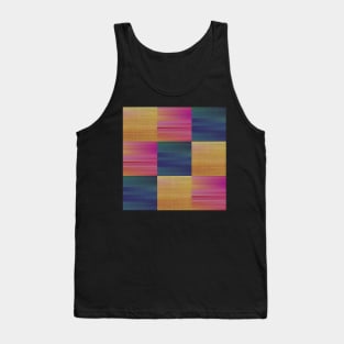 Sarilmak Patchwork Pattern Boho Design Tank Top